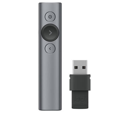

Logitech Spotlight Presentation Remote Advanced Digital Highlighting Slate