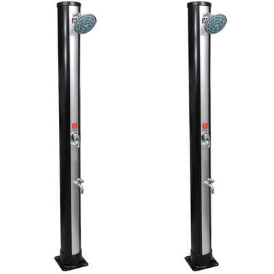 

Outdoor Solar Showers with Shower Head&Faucet 2 pcs 92 gal