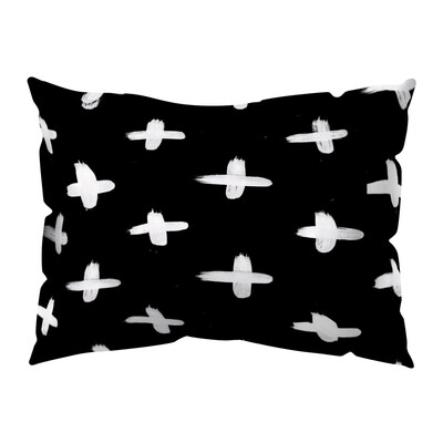 

〖Follure〗Black And White Style Polyester Pillowcase Pillowcase 30x50cm Home Decoration