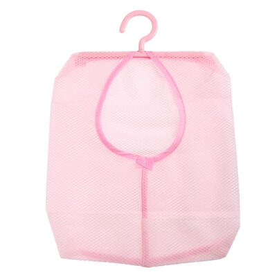 

PPPolyester Clothes Storage Dry Shelf Mesh Bag Bath Organizer Hanger Net