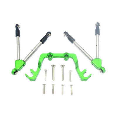 

Tailored Aluminum Triangular Tie Rod Mount Set For TRAXXAS 110 SLASH 4X4 LCG RC Car