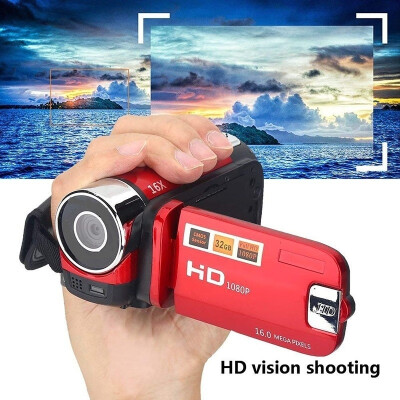 

Portable 27 Full HD 1080P 16MP Digital Video Camcorder DV DVR TFT LCD 16x Zoom with Anti-shaking