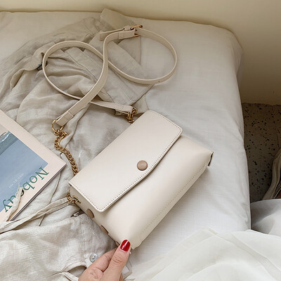 

On the new small bag girl 2019 new fashion 100 lap chain single shoulder bag Korean version of the simple fashion oblique carry sm
