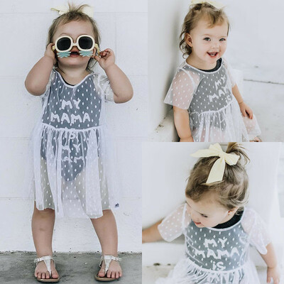 

Toddler Baby Girls Blouse T-shirt Tops Tulle Tutu Dress Skirt Outfits Clothes