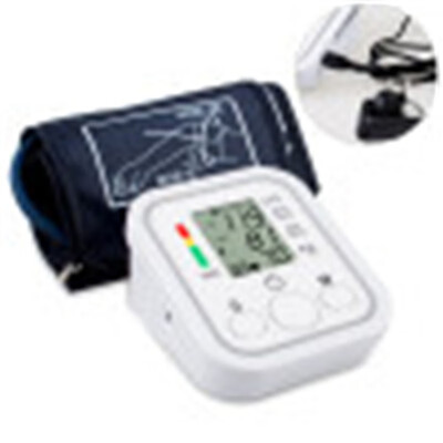 

Automatic Digital Upper Arm Blood Pressure Monitor Heart Beat Rate Pulse Meter Tonometer Sphygmomanometers pulsometer