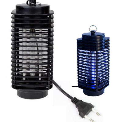 

Electronic Mosquito Killer Trap Moth Fly Wasp Led Night Lamp Bug Insect Light Black Killing Pest Zapper EU