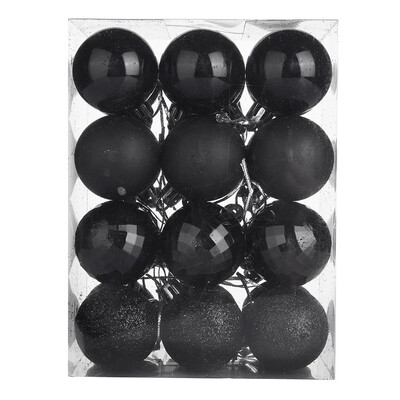 

Gobestart 40mm Christmas Xmas Tree Ball Bauble Hanging Home Party Ornament Decor