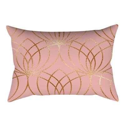 

〖Follure〗Rose Gold Pink Cushion Cover Square Pillowcase Home Decoration30cm 50cm