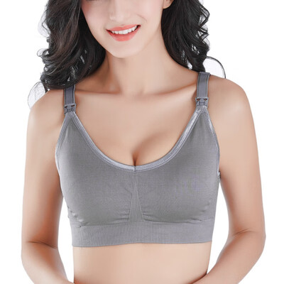 

High Quality Nursing Bra Maternity Breastfeeding Bra Prevent Sagging Plus Size Breast Feeding Bra