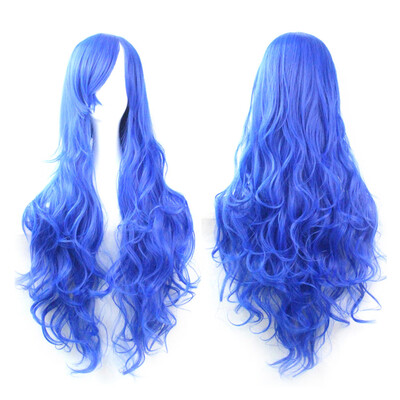 

〖Follure〗Cosplay Costume Wigs Women Long Curl Wavy Red Halloween Party Anime Hair