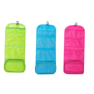 

Travel Cosmetic Bag Men Womens Ladies Toiletry Folding Hanging Wash Makeup Case Portable Organizer