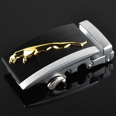 

Fashion Mens Business Alloy Automatic Buckle Unique Men Plaque Belt Buckles for 35cm Ratchet Men Apparel Accessories g1