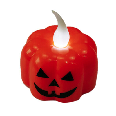 

12 PCsbox Halloween LED Night Light Horror Pumpkin Candle LED Flash Light Party High Quality Bars Haunted House