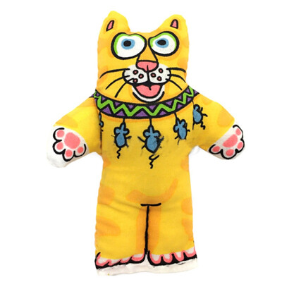 

Wholesale Pet Products Pet Toy Fatcat Toy Fat Cat With Catmint Catnip Funny CatSale