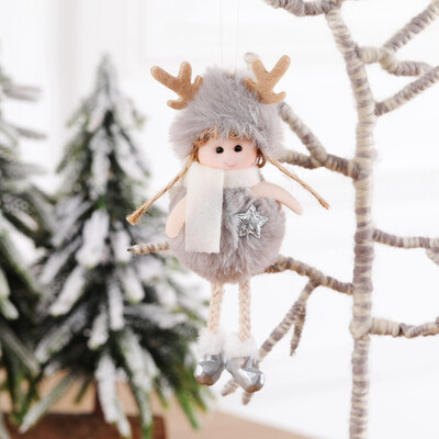 

Tailored Christmas Plush Angel Charm Child Cute Doll Gift Christmas Tree Pendant
