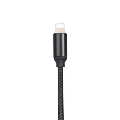 

USB 3 in 1 Charging Cable with Micro USBType-cLighting for iPhone Xiaomi Huawei Samsung Nylon Braided Multiple USB Multifunction