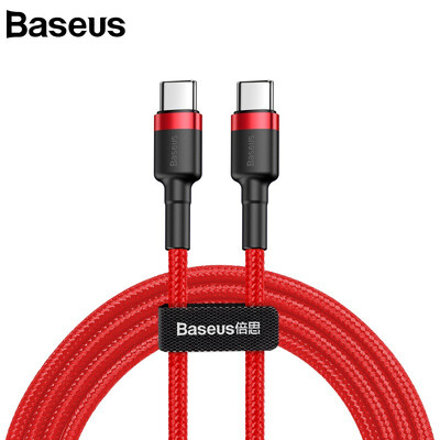 

Baseus PD 20 60W Type-c To C USB Cable QC 30 Charging Cable for Samsung Galaxy S9 Plus Note 9 Support Type-C interface