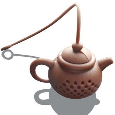 

Portable Silicone Teapot Shape Loose Tea Maker Infuser Strainer Filter Diffuser