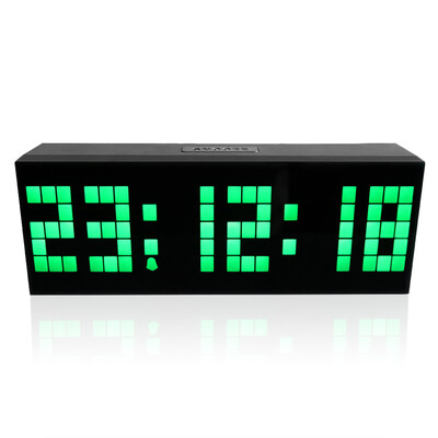 

Gobestart Multi-function Remote Control Luminous Digital Timer 6-bit 5 Segment LED Clock