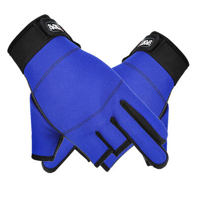 

Anti Slip Fishing Gloves Three Cut Fingers Outdoor Sports Hiking Gloves