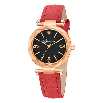 

Simple Women Watches Scale Digital Dial Ladies Fashion Quartz Wristwatch Business Leather Strap Clock Casual Zegarki Damskie50