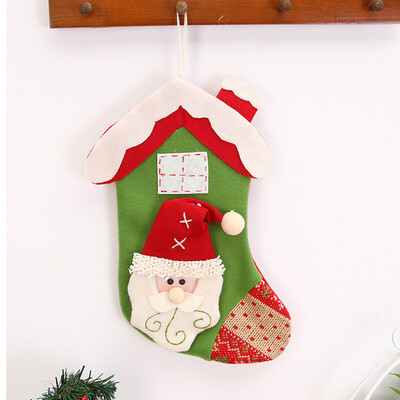 

Tailored Christmas gifts Candy Beads Christmas Santa Claus Snowman Socks Decorations
