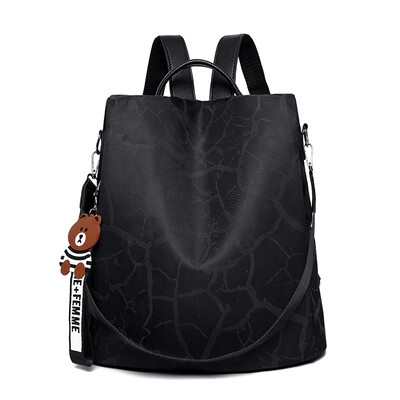 

Leisure Shoulder Bag Korean Version Baitao Oxford Fashion Travel Bag Large Capacity Light Anti-theft Backpack