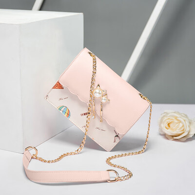 

Summer ins girls tide Korean version of Joker chain shoulder Messenger bag fashion students