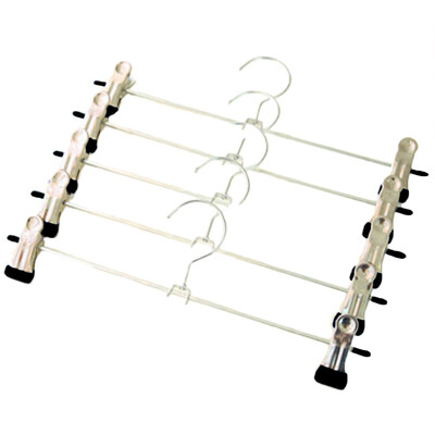 

Stainless Steel Clothes Racks Trousers Rack Clamp Non-slip Clip Hangers Hooks Washing Supplies Outdoor Clothes Drying Tool