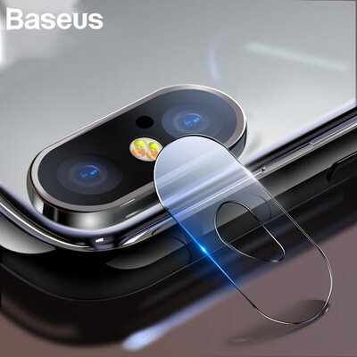 

Baseus 015mm Tempered Glass Lens Protector For iPhone X Camera Len Film