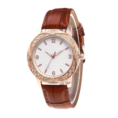 

New original personality lace-encrusted Geneva belt womens watch