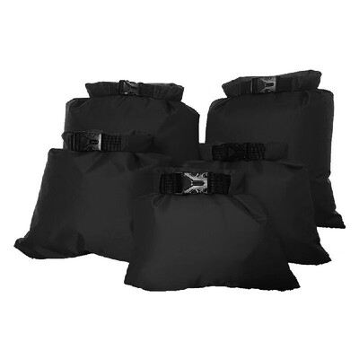 

5 Pcs Waterproof Bag Set Storage Dry Bag Set for Skating Camping Boating Sailing Surfing Fishing