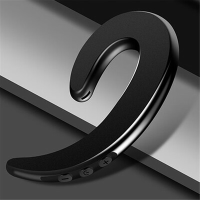 

The new bone conduction ear-hanging Bluetooth headset with pain-free stereo car mini Bluetooth headset for a long time