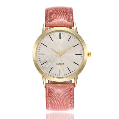 

Casual PU simple belt watch ladies mosaic