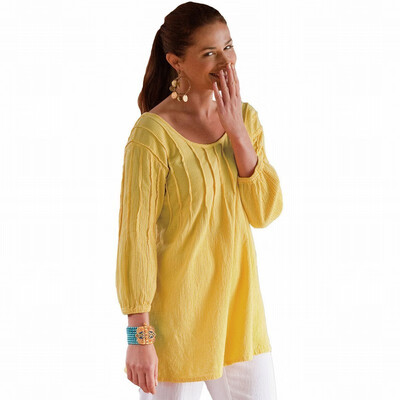 

Solid color round neck long sleeve casual simple loose thin womens shirt