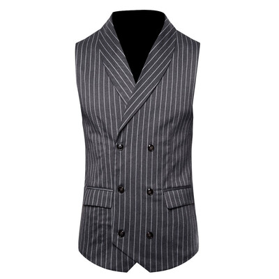

Toponeto Mens Fashion Business Casual Wedding Waistcoat Tops Vest Jacket Top Coat