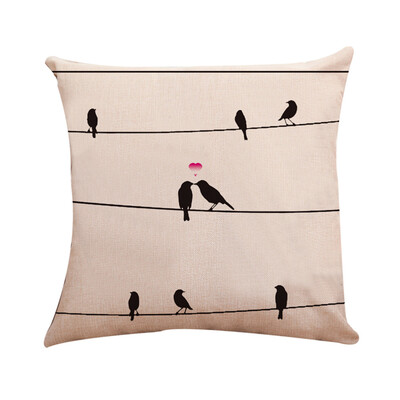 

〖Follure〗Square Pillow Cover Cushion Case Toss Pillowcase Hidden Zipper Closure