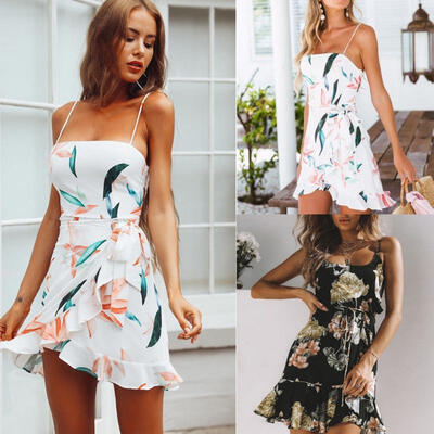 

Urkutoba Women&39s Summer Boho Dress Evening Cocktail Party Beach Dresses Sundress