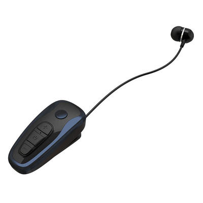 

Q7 In-Ear Retractable Bluetooth Earphone Clip Collar Type Wireless Business Headphones