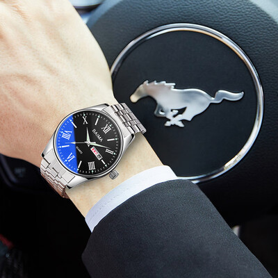 

Automatic mechanical watch Korean version student watch men sports quartz electronic waterproof mens watch