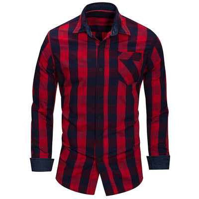 

Button Up Checked Print Shirt