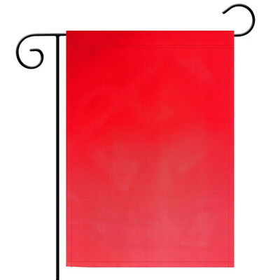 

Gobestart DIY Double-sided Garden Banner Solid Color Garden Banner Party Decoration