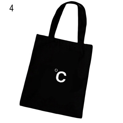 

Casual Cartoon Weather Large Capacity Tote Handbag Canvas Shopping Shoulder Bag