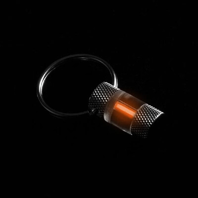 

Tritium Self Luminous Key Ring Ultralight Outdoor Glow In The Dark Keychain Ring Emergency Survival Mini Light