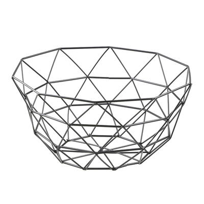 

Nordic Creative Simple Iron Hollow Drain Fruit Basket Snacks Storage Holder