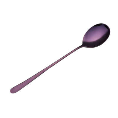 

304 Stainless Steel Long Handle Korean Style Spoon Coffee Soup Drink Cereal Dessert Dinning Teaspoon