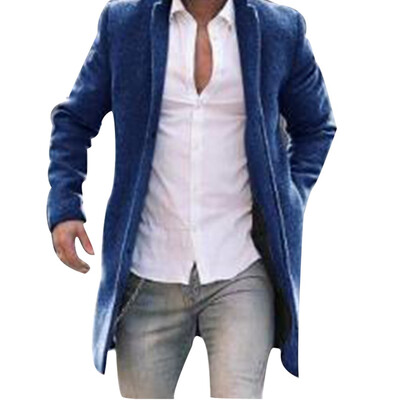 

Autumn Winter Pure Color Long Sleeve Warm Coat Plus Size Casual Cardigan Jackets