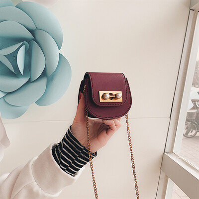 

Qiao Bani 2019 new European&American style fashion simple chain bag mini loaded cute shoulder diagonal trend handbags