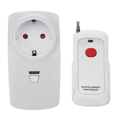 

Wireless 1 Button Remote Control Outlet Electrical Light Plug Switch Socket