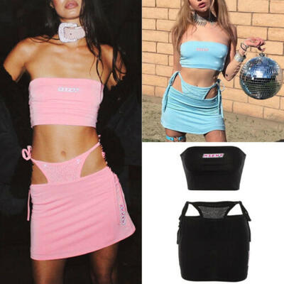 

Womens Playsuit Jumpsuit Summer Romper Vest Crop Tops Mini Dress Skirt Sundress